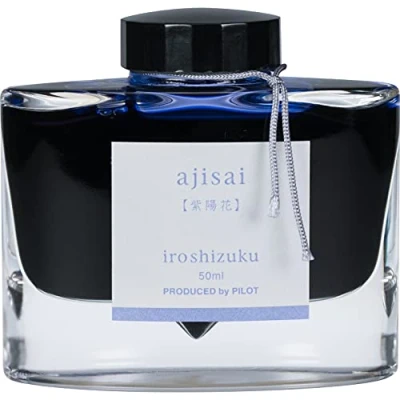 Image of Pilot Namiki Iroshizuku Chiku rin Bottle of Ink for Fountain Pen 5.000 periwinkle