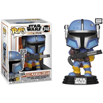 Image of Funko POP! Star Wars: the Mandalorian Big Tom Heavy Infantry Collectable Vinyl Figure Gift Idea Official Merchandise Toys for Kids &amp; Adults TV Fans