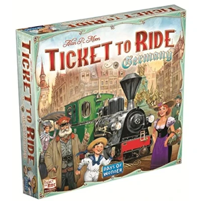 Image of Days Of Wonder Ticket To Ride Germany Board Game Ages 8+ For 2 5 Players Average Playtime 30 60 Minutes