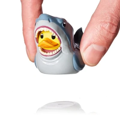 Image of TUBBZ Mini Bruce Collectible Vinyl Rubber Duck Figure Official Jaws Merchandise Thriller TV &amp; Movies