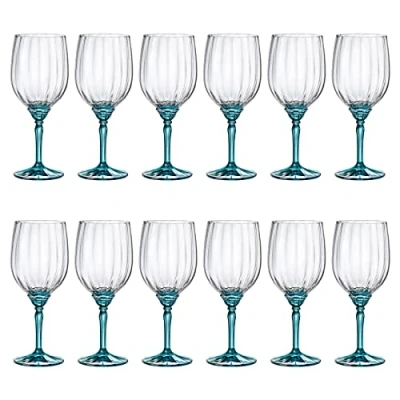 Image of 535ml Florian Red Wine Glasses Pack of 12 By Bormioli Rocco