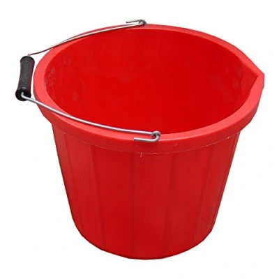 Image of ProStable TR SPL0012 Water Bucket 3 Gallon Red, One Size
