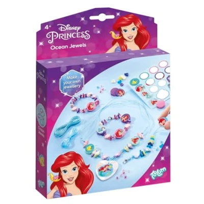 Image of Totum 044005 Disney Princess Jewelery Craft Set Jewelry, Multicolor, One Size