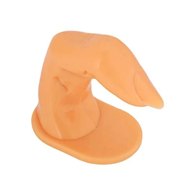 Image of ANGGREK Practice Fingers Nail Art Training ABS Plastic Fake Model Practicing False Tips Display Tool Acrylic UV Gel Manicure Nails With