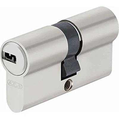 Image of ABUS ec snp Cylinder Double Lap For Exterior Doors/Entries, silver, 44998