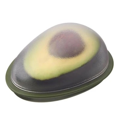 Image of Joie Avocado Saver and Storage Containter, Holder, Pod for the Fridge, Hard Plastic Cover, Green