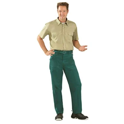 Image of Planam 622062 Size 62 &quot;MG 290&quot; Trousers Mid Green