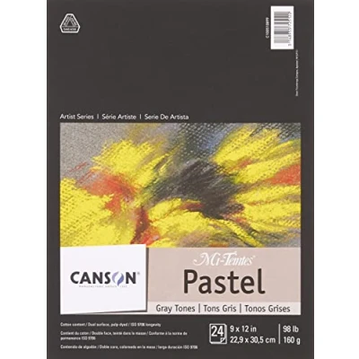 Image of Canson Mi Teintes, Paper, Multicolored, 9&quot;X12&quot;