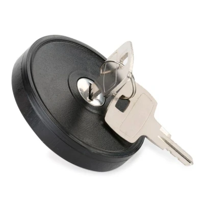 Image of 1106486 Cap, fuel tank VALEO 247512 with key black breather valve MERCEDES BENZ: T1 Van, Sprinter 3 T Platform/Chassis, W124 Saloon