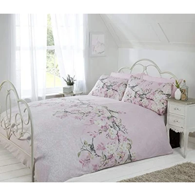 Image of Rapport Eloise Duvet Set, Pink, Double