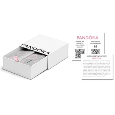 Image of Pandora Jewellery Box for Bracelets P11051 (9 x 9 4 cm)