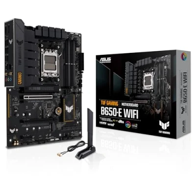 Image of Asus TUF GAMING B650 E WIFI, AMD B650, AM5, ATX, 4 DDR5, HDMI, DP, Wi Fi 6E, 2.5G LAN, PCIe4, 3x M.2