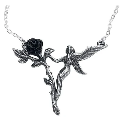 Image of Alchemy Gothic Faerie Glade Necklace Silver Coloured