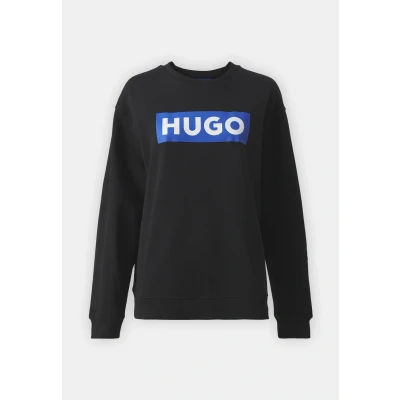 Image of HUGO Classic CREW Sweatshirt, Women&#039;s, Size: Small, Black