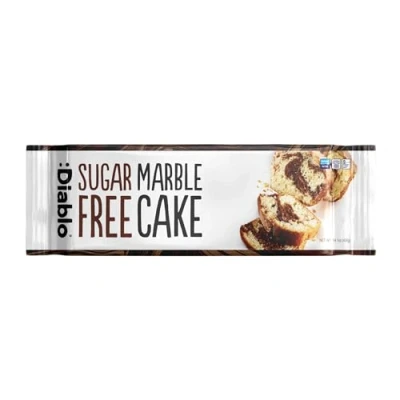 Image of Diablo Sugar Free Marble Cake, 400g (Pack Of 1)