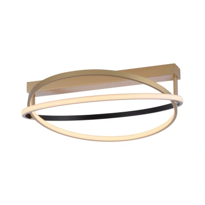 Image of Q Smart Home Paul Neuhaus Beluga LED ceiling light, brass