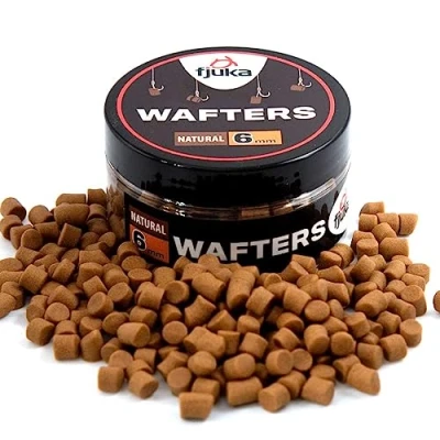 Image of Fjuka Wafters 6mm Natural Hookbait Pot Semi Buoyant Bait Float &amp; Feeder
