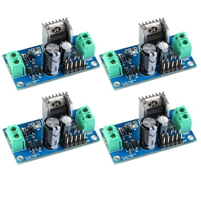 Image of Fasizi 4PCS L7805 LM7805 three terminal regulator 5V module