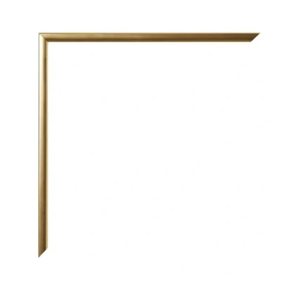 Image of Your Decoration Picture Frame 75x100 cm Decorative Wall in Plastic with Plexiglas Glass Antireflection Excellent Quality Gold Evry