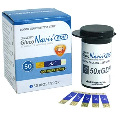 Image of GlucoNavii Blood Glucose Test Strips