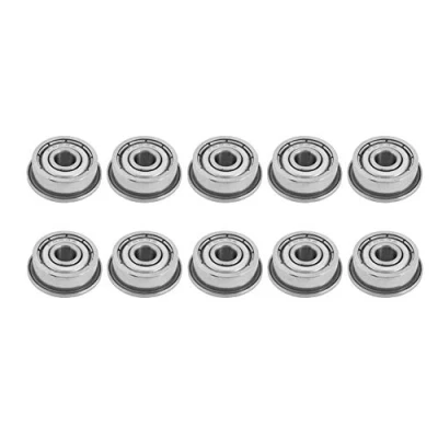 Image of 10pcs Universal Double shielded Deep Groove Race Ball Bearings F624ZZ 4 * 13 5mm for Small Hobby 4mm Shaft/Rod Projects