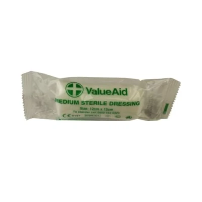 Image of Value Aid Medium Sterile Dressing 12cm x Single