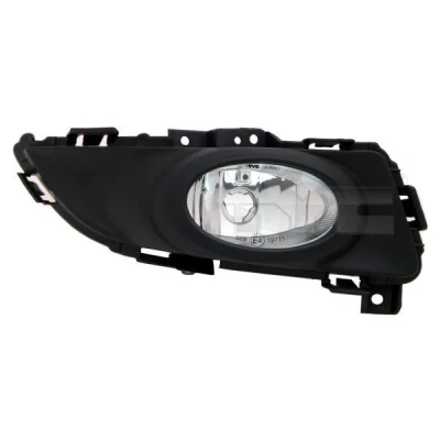 Image of BP4K51690, BP4K51690A, BP4K51690B, BP4K51690C, BP4K51690D Fog Lights TYC 19 0868 11 2 Left with attachment material MAZDA: 3 Hatchback