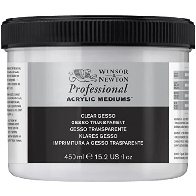 Image of Winsor &amp; Newton 474ml Acrylic Clear Gesso