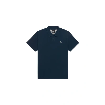 Image of Quiksilver Short Sleeved Knit top MW Pique Polo Men&#039;s Black XXL
