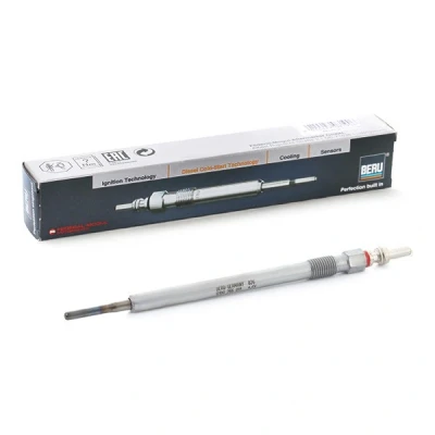 Image of 0100266011 Glow Plug BERU ISS GE105 4,4V 25A M8x1,0 after capable, Pencil type 149mm 20Nm 8Nm 93 MERCEDES BENZ: E Class Saloon