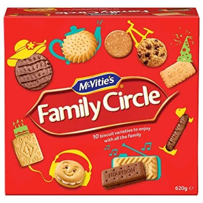 Image of McVities Family Circle Biscuit Assortment 5x620g