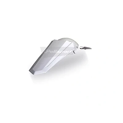 Image of Polisport Yamaha Rear Fender YZF 250 2010 2013, White Motocross4u