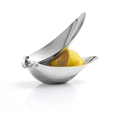 Image of blomus 63480 CALISTA Lemon Squeezer, Stainless Steel, Silver