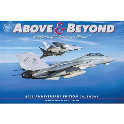 Image of Above Beyond Deluxe Wall Calendar 2025