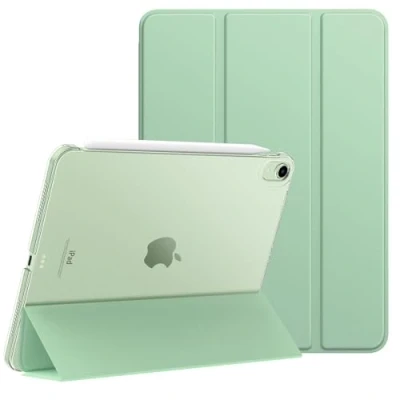 Image of MoKo for iPad Air 6th Generation 11 Inch Case M2 2024/ 5th Gen 2022/ 4th 2020,iPad 11&#039;&#039; with Translucent Hard Back Cover,iPad 6/5/4 Case, Green
