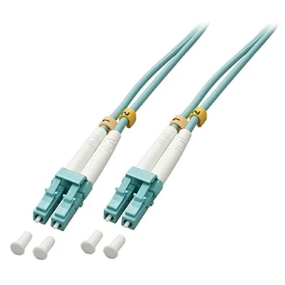 Image of LINDY 15m LC OM3 50/125 Fibre Optic Patch Cable