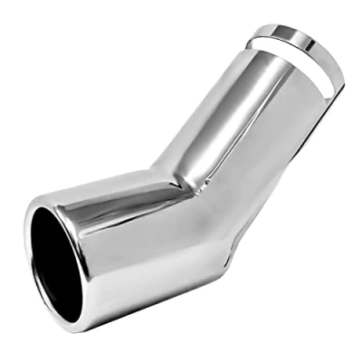Image of E TECH Stainless Steel Drop Down Exhaust Tip
