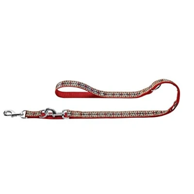 Image of HUNTER Ecco Sport Fun Prince Nylon Training Lead Rope, 25 X 200 cm, Large, Red