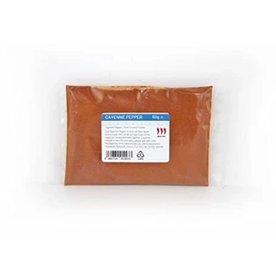 Image of Entirely Ingredients Cayenne Pepper 50g Selected for Quality Premium Food Grade