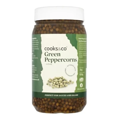 Image of Cooks &amp; Co Green Peppercorns in Brine 1kg