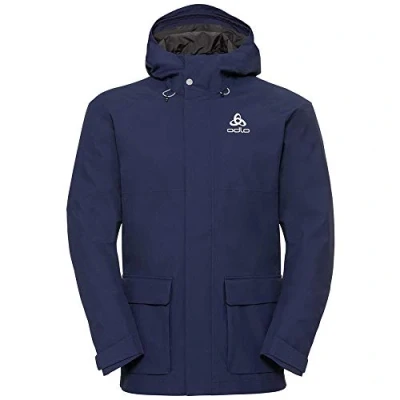 Image of Odlo Men&#039;s Holmenkollen Jacket, mens, 592932, peacoat, L