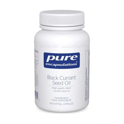 Image of Pure Encapsulations Black Currant Seed Oil 500mg 100 Softgel Capsules