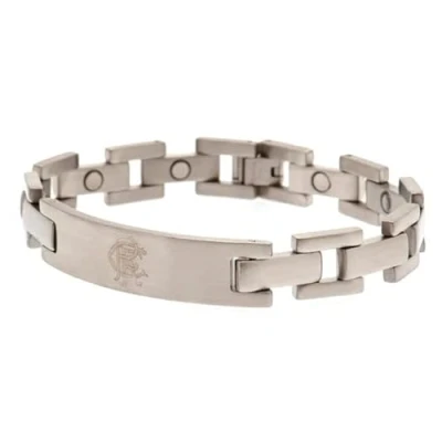 Image of R Rangers FC Bracelet Official Merchandise, Silver