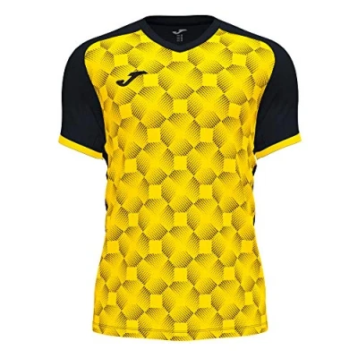 Image of Joma Supernova III Men&#039;s T Shirt Black Yellow
