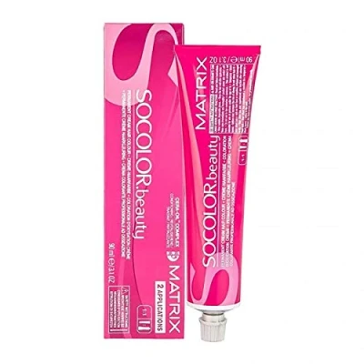 Image of Matrix Socolor Beauty Extra Coverage Hair Color 8MA Light Blonde Mocha Ash 90 ML