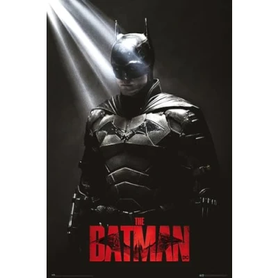 Image of Close Up The Batman Poster Shadows Robert Pattinson 61 cm x 91.5