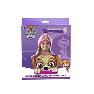 Image of OTL Technologies PAW806 Kids Headphones Paw Patrol Pink Headband for ages 3+