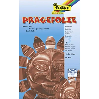 Image of Knorr Prandell Metal Embossing foil Copper 18,5x29cm, Gold