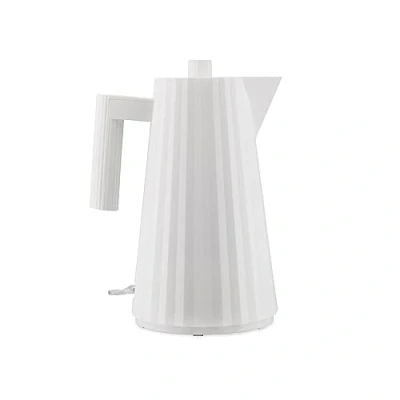 Image of Alessi Plisse Electric 1.7L Water Kettle White