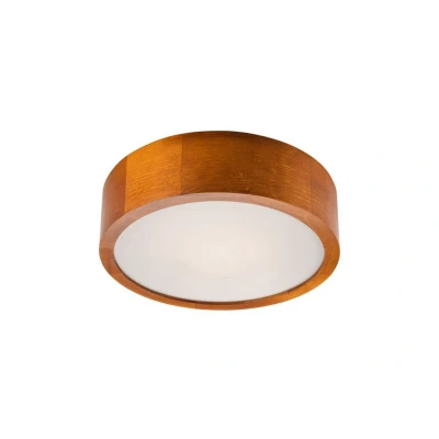 Image of Round Cylindrical Ceiling Light Rustic, 1x E27